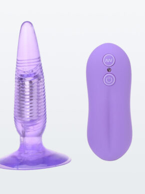 Utimi 10-Frequency Vibrating Silicone Anal Plug